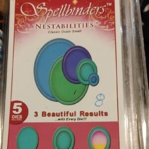 Spellbinders Nestabilities Classic Ovals Small